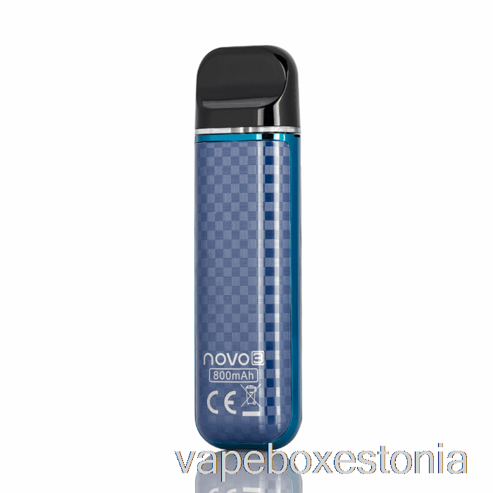 Vape Box Estonia Smok Novo 3 25w Pod Süsteem Sinine Süsinikkiud